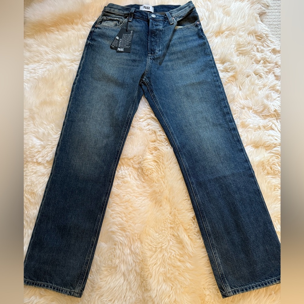 NWT! Paige Sawyer Covered Buttonfly - “Matchstick” Blue - Picture 4 of 9